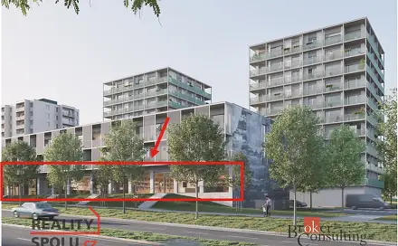 Prodej obchodních prostor 185 m², Studentská, Plzeň - Bolevec