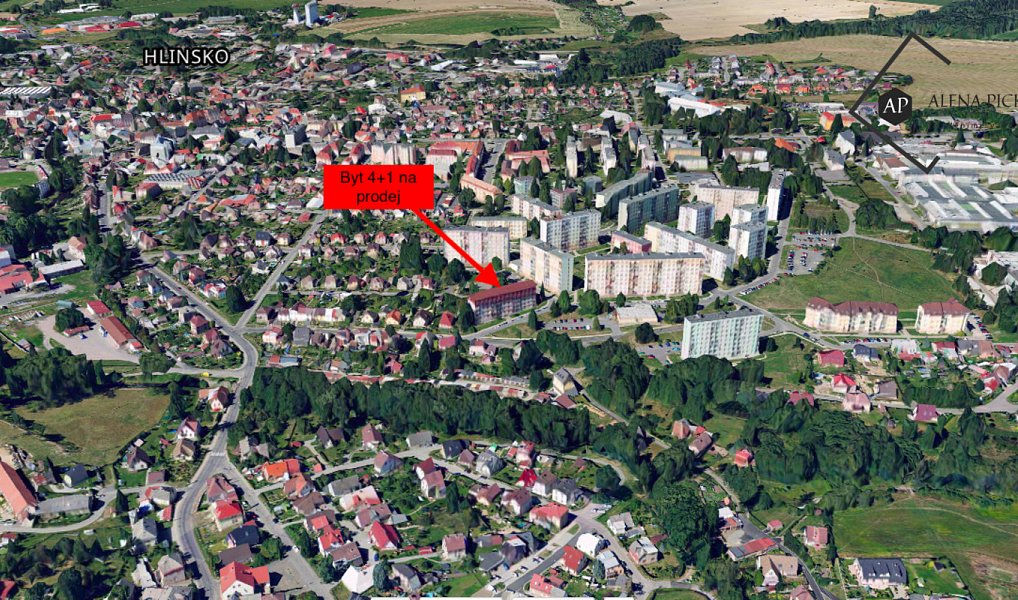 Prodej bytu 4+1, 98 m², Chrudim, Hlinsko