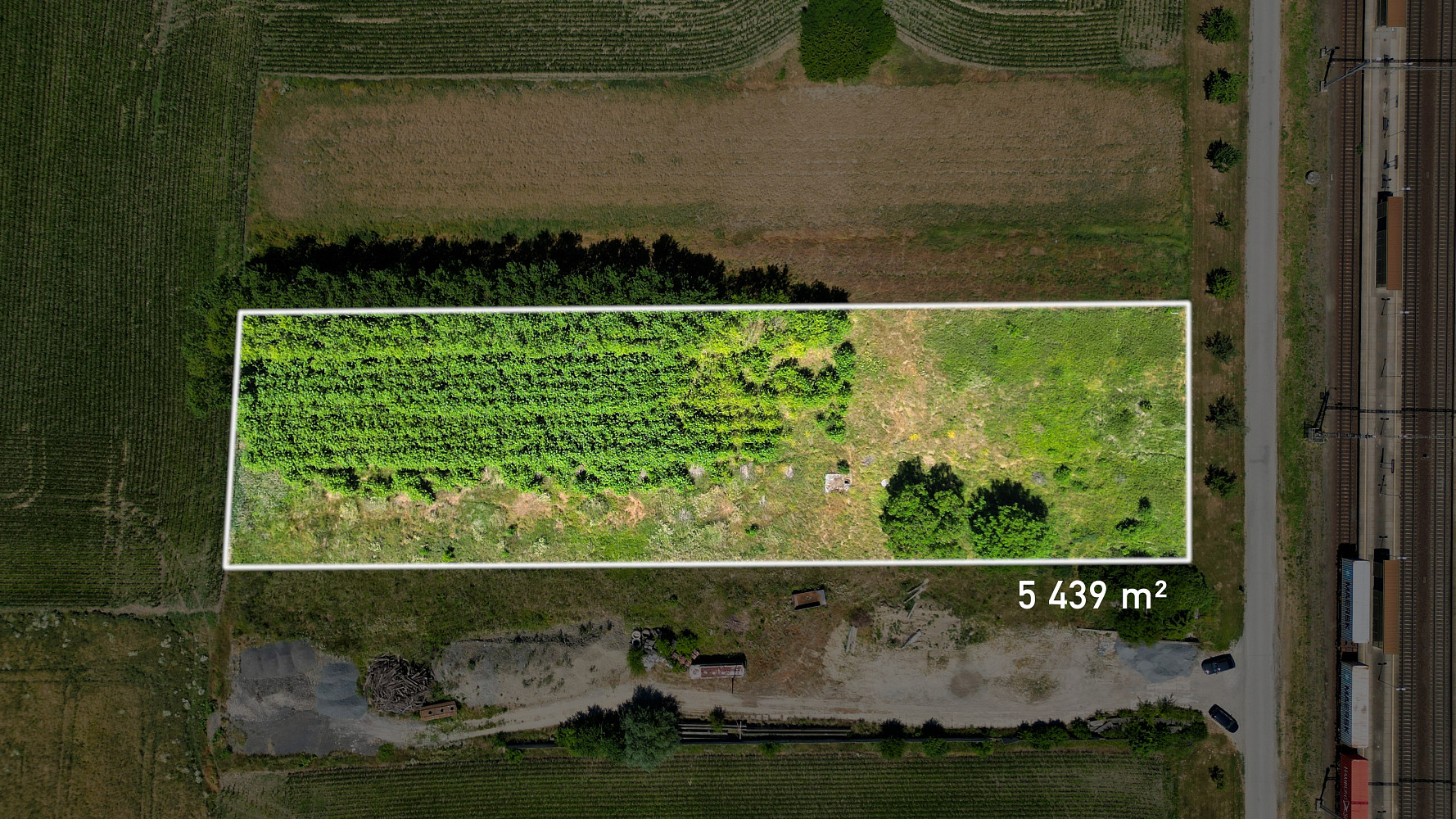 Prodej komerčního pozemku 5 439 m² – fotografie 2