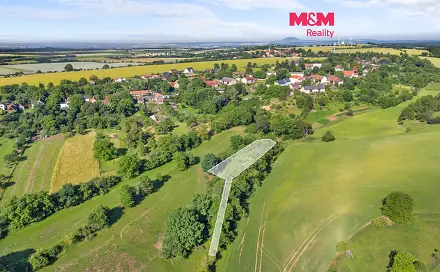 Prodej zahrady 2 180 m², Vysoká, okres Mělník
