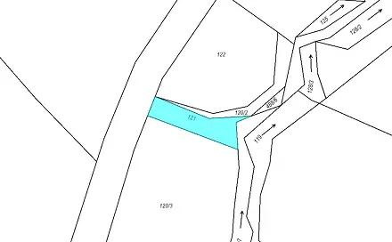 Dražba pole 243 m², Bylany