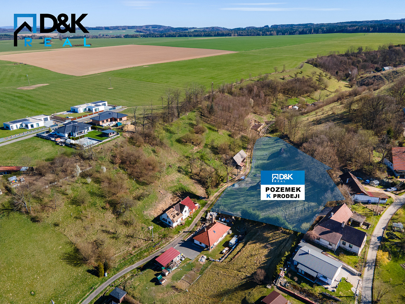 Prodej stavebního pozemku 5 486 m² – fotografie 5