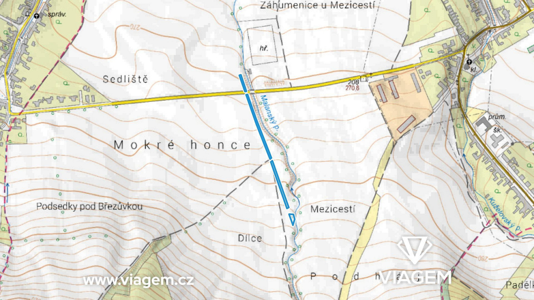 Prodej pole 1 124 m² – fotografie 3