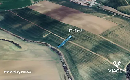 Prodej pole 435 m², Nítkovice, okres Kroměříž