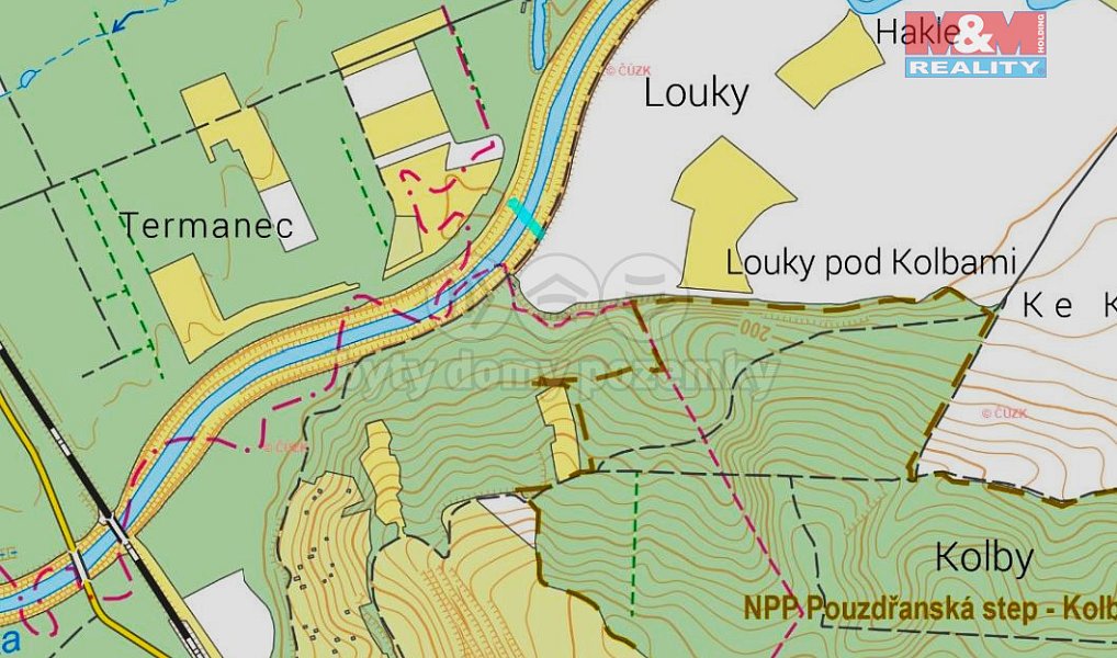 Prodej vodní plochy 1 476 m², Uherčice – náhled fotky 3