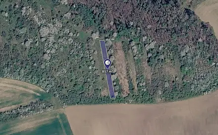 Prodej pole 857 m², Újezdec, okres Uherské Hradiště