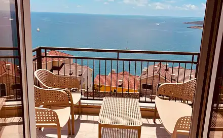 Prodej bytu 1+kk 45 m², Tivat, Radoviči, Černá Hora