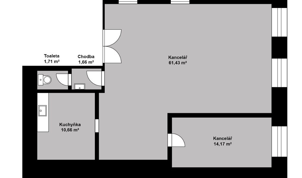Pronájem obchodních prostor 92 m², Kolín – náhled fotky 4