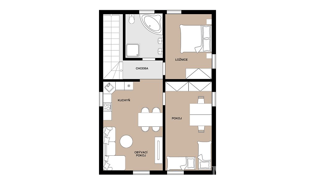Prodej domu 111 m² s pozemkem 916 m², Městec Králové – náhled fotky 4