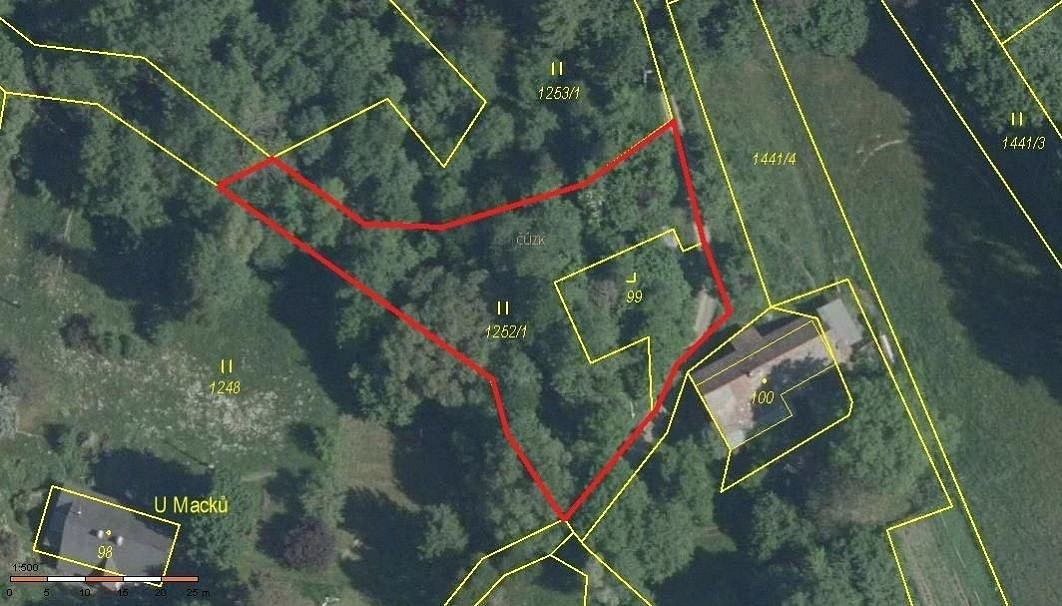 Prodej stavebního pozemku 1 417 m² – fotografie 4