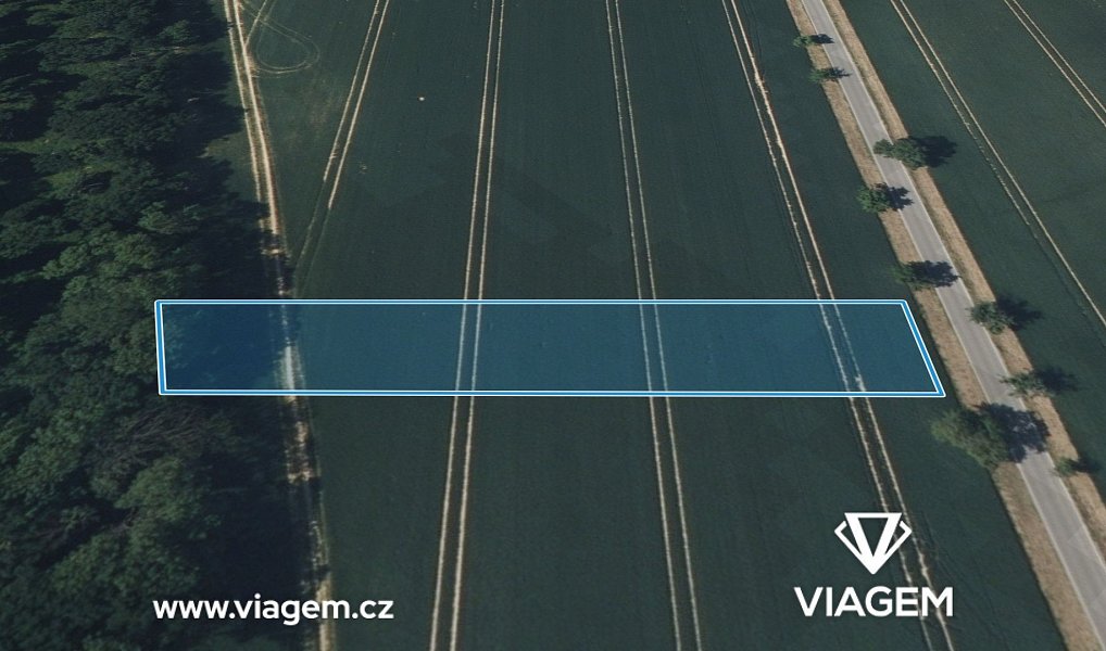 Prodej pole 318 m², Mělnické Vtelno – náhled fotky 2