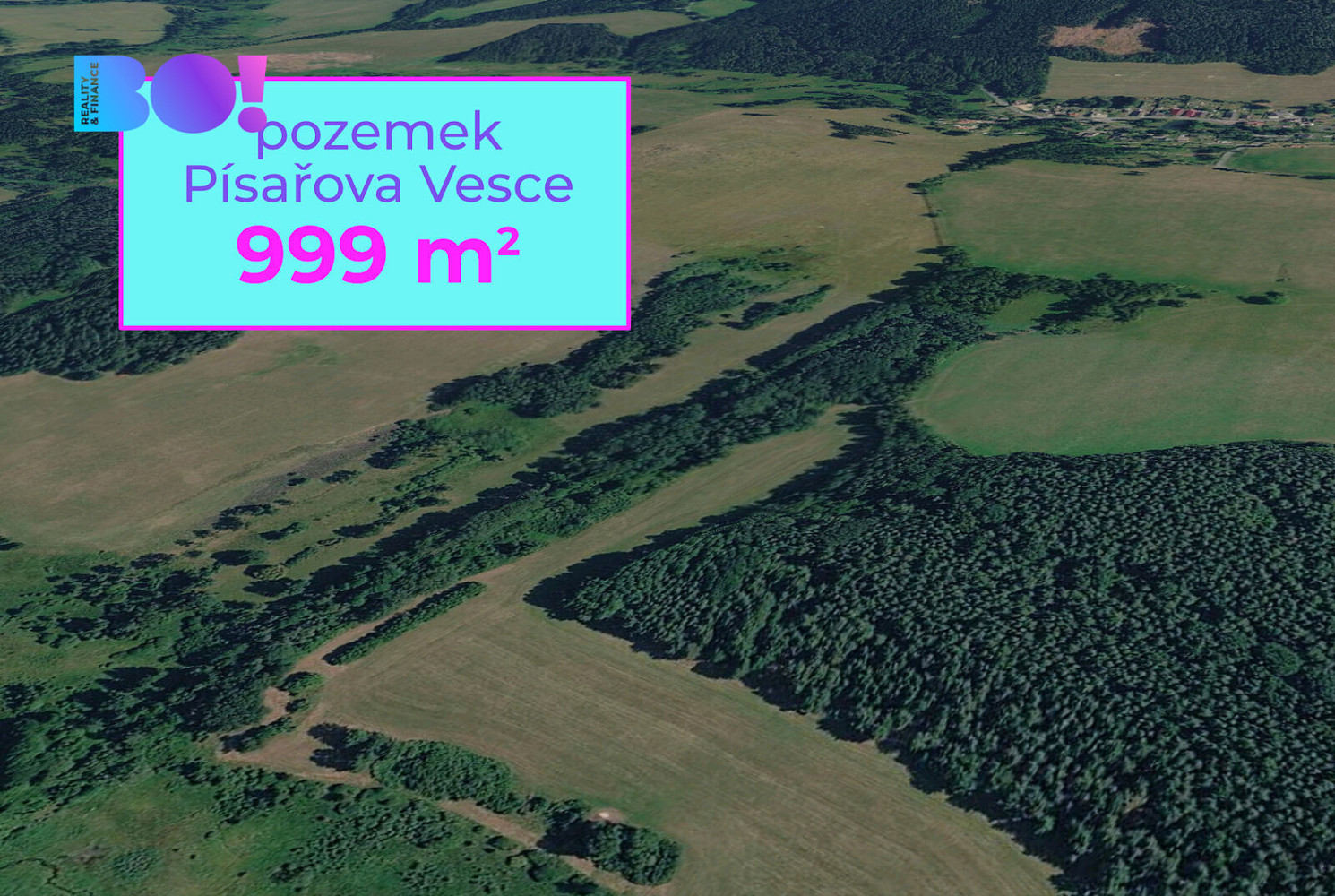 Prodej pozemku 999 m²