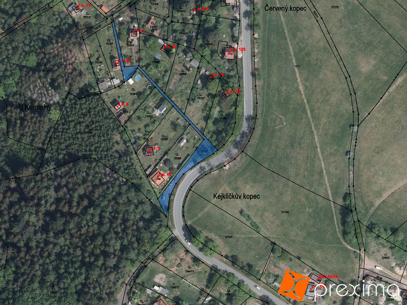 Prodej komerčního pozemku 17 m²