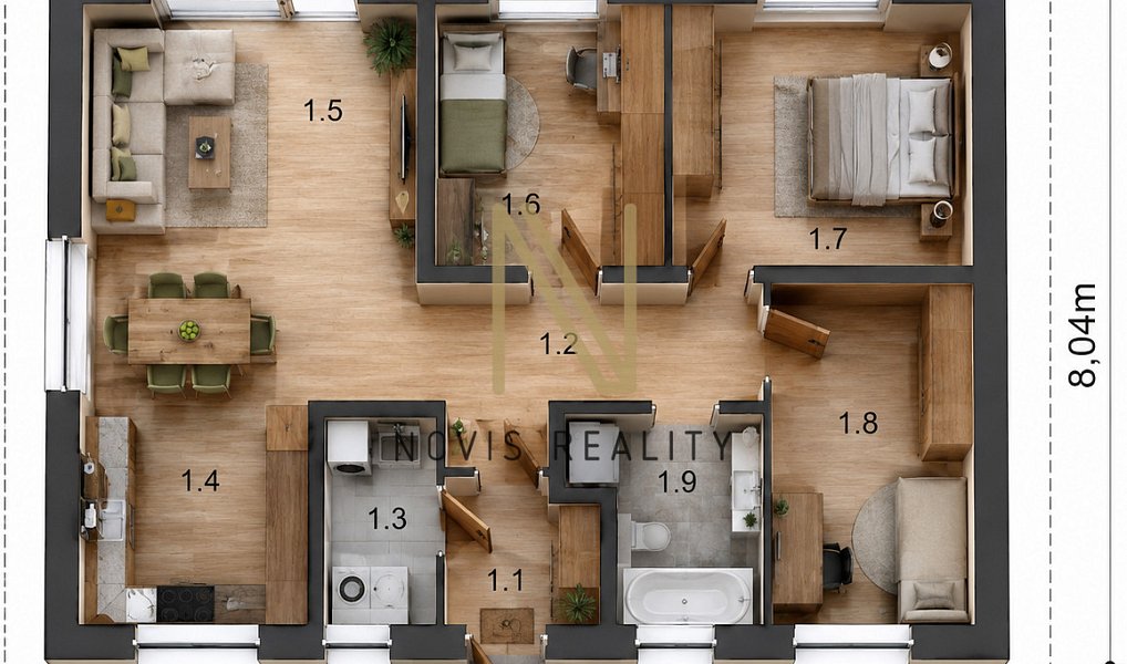 Prodej domu 73 m² s pozemkem 2 050 m², Pařezov – náhled fotky 4