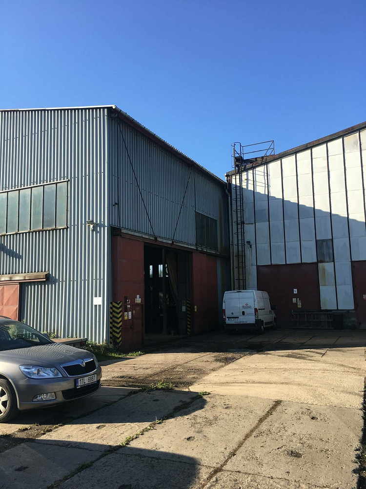 Pronájem skladovací haly Slezská Ostrava – pohled 2