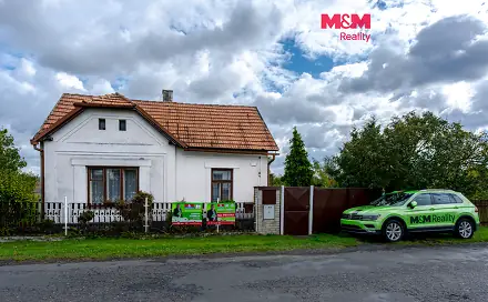 Prodej domu 87 m² s pozemkem 2 224 m², Opolany - Oškobrh, okres Nymburk