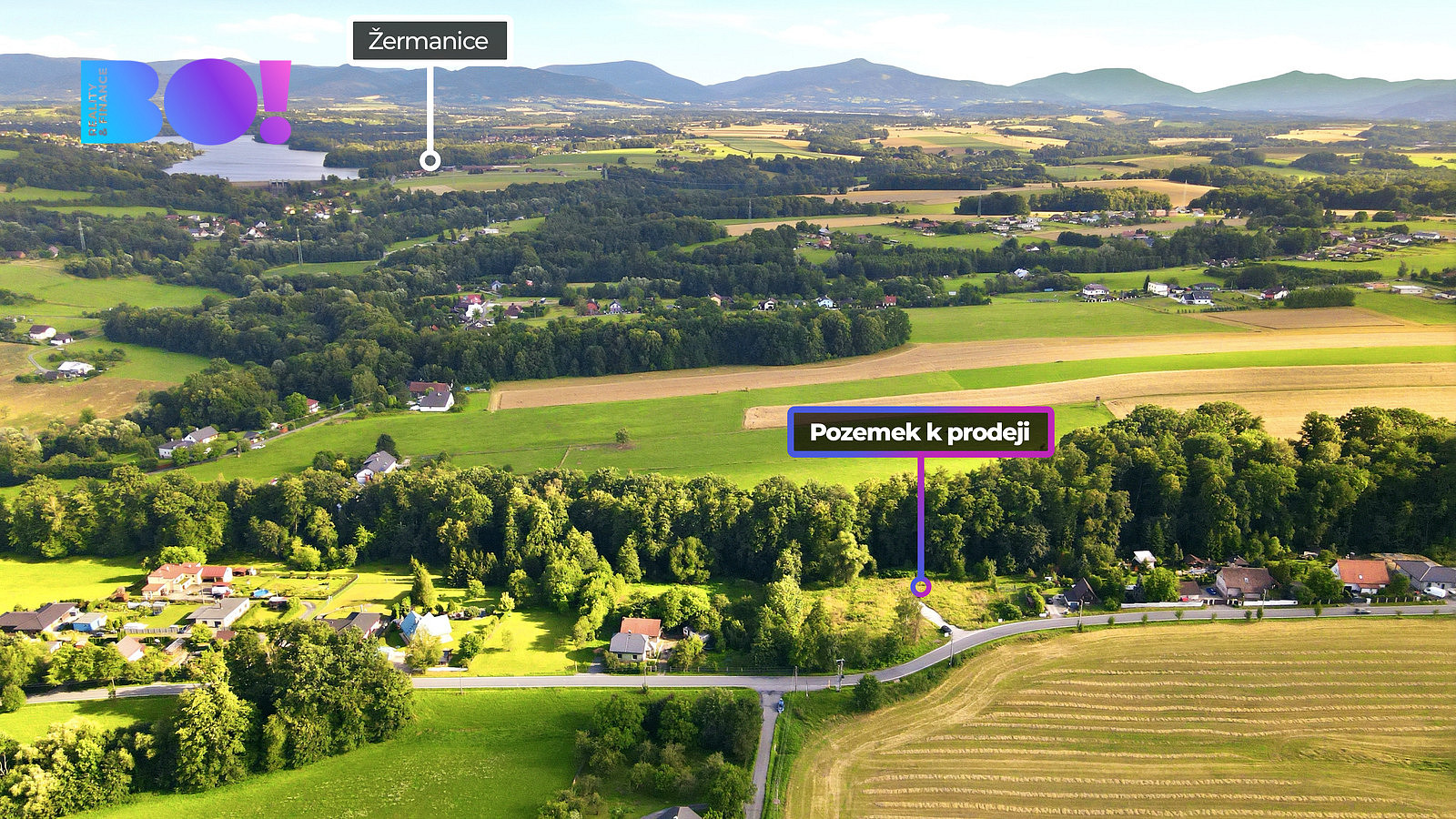 Prodej stavebního pozemku 1 701 m² – fotografie 3
