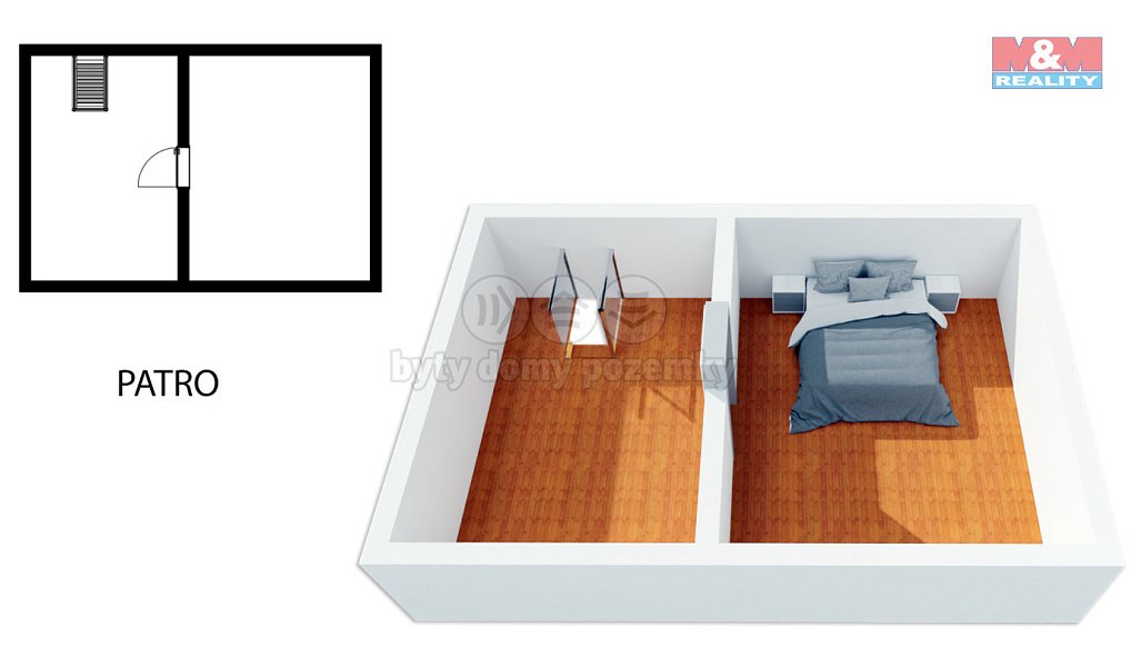Prodej chaty/chalupy 65 m² s pozemkem 91 m², Nalžovské Hory – náhled fotky 9