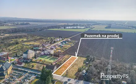 Prodej stavebního pozemku 1 052 m², Prosenice, okres Přerov