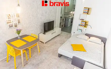 Pronájem bytu 1+1 30 m², Křížová, Brno - Staré Brno