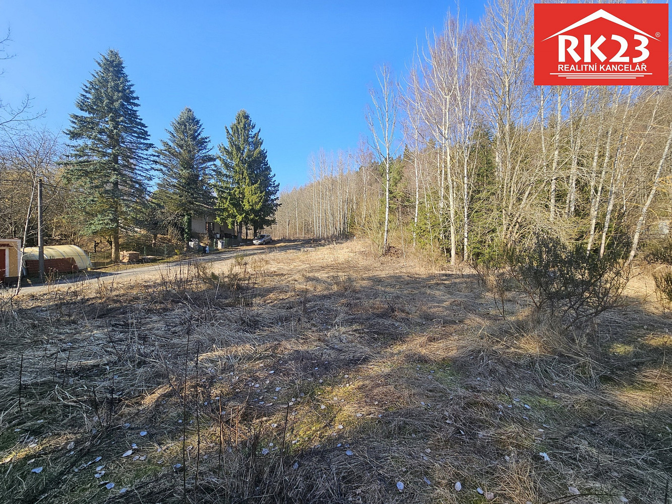 Prodej stavebního pozemku 6 347 m² – pohled 6