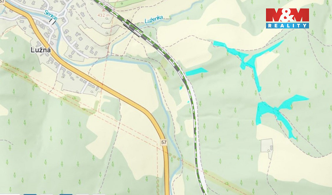 Prodej lesa 10 226 m² – pohled 5