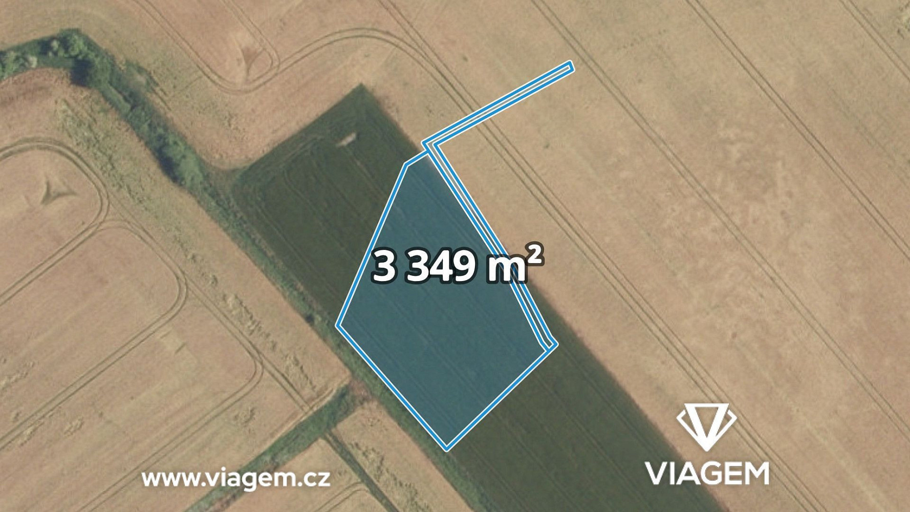 Prodej pole 1 674 m²