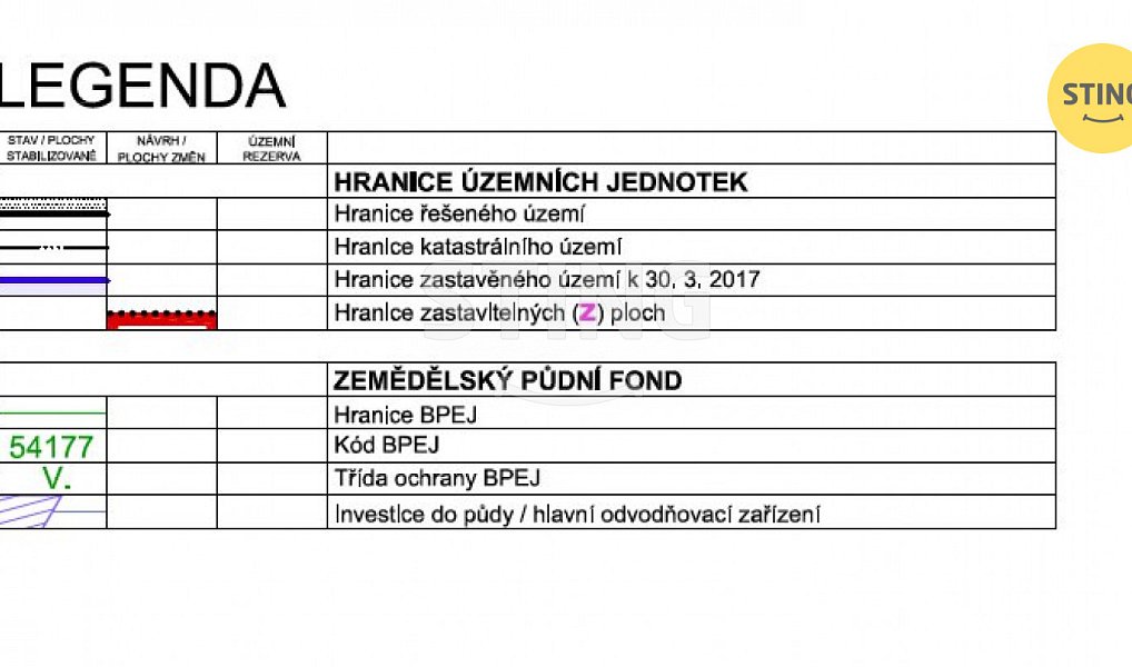 Prodej stavebního pozemku 1 167 m², Lozice – náhled fotky 8