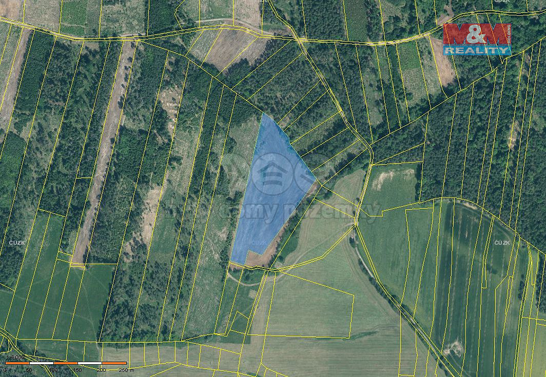 Prodej lesa 32 445 m²