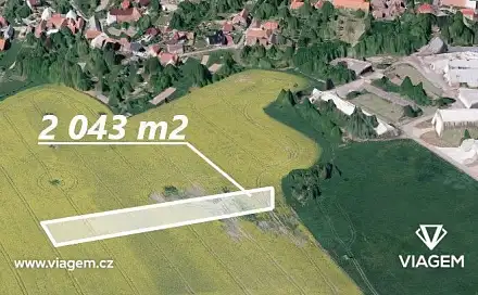 Prodej stavebního pozemku 1 021 m², Kelč, okres Vsetín