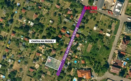 Prodej zahrady 329 m², Děčín - Děčín VI-Letná