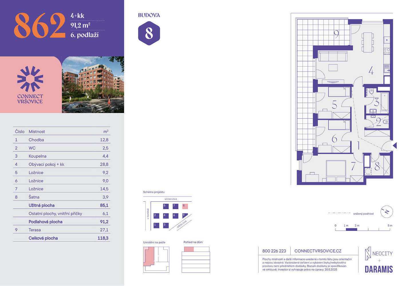 Prodej bytu 4+kk 85 m² – fotografie 4