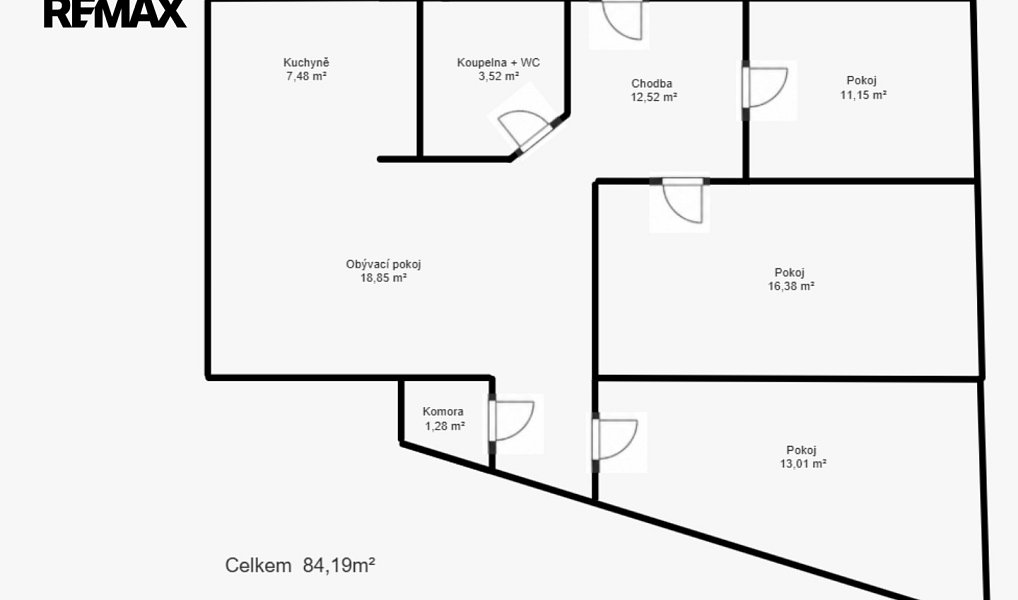 Prodej bytu 4+1 84 m², Most – náhled fotky 3