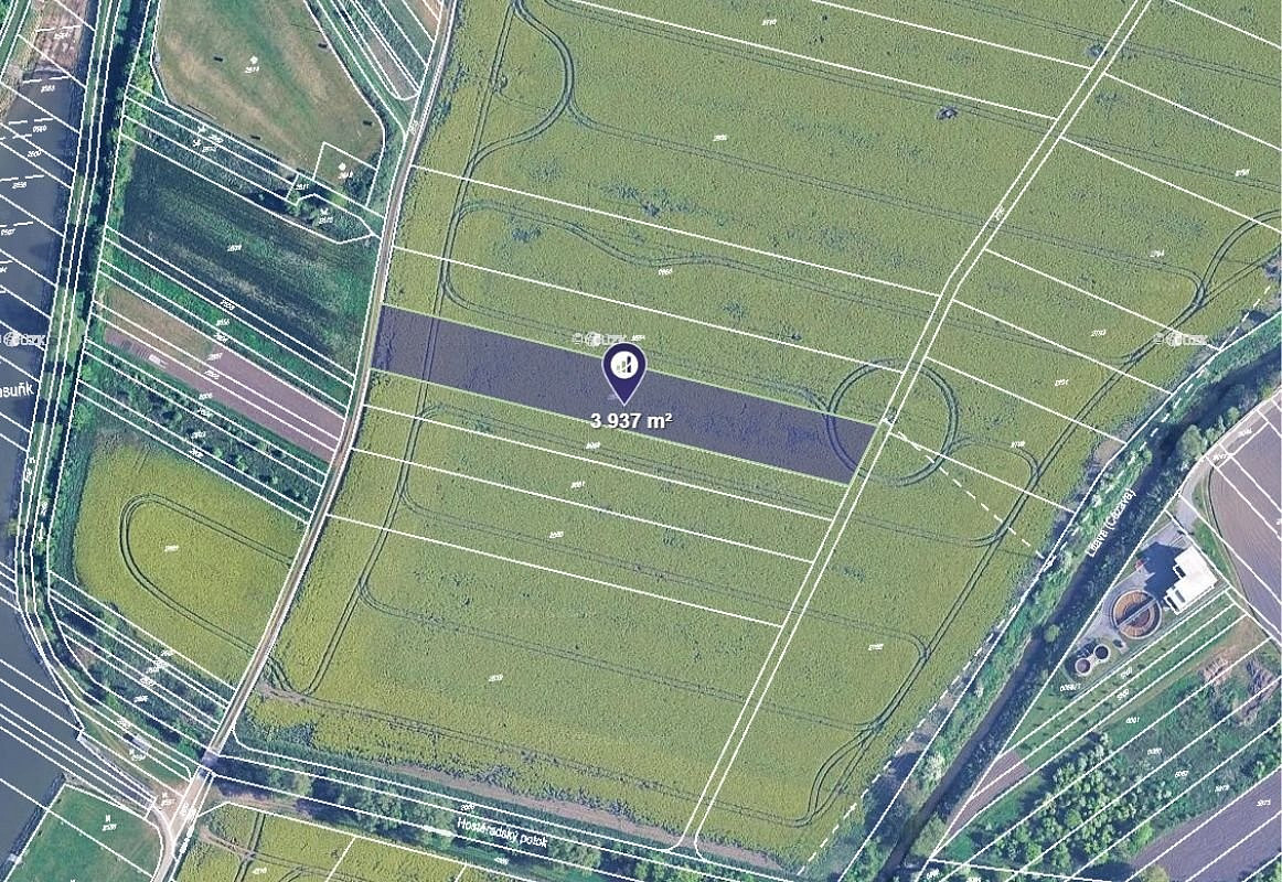 Prodej pole 3 498 m², Hostěrádky-Rešov