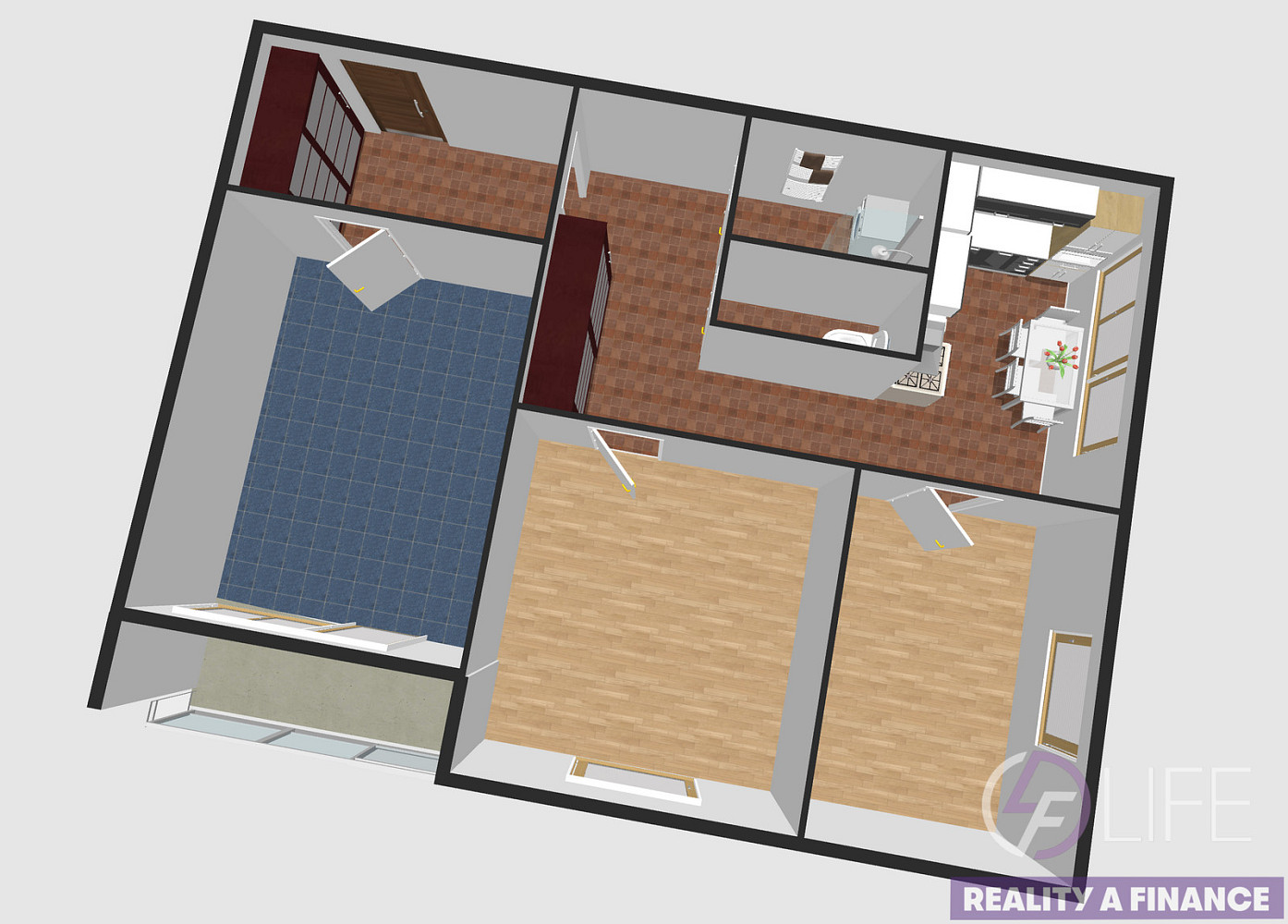 Prodej bytu 3+1 63 m² – fotografie 3
