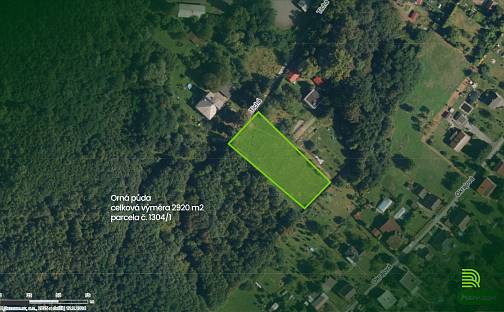Prodej zahrady 2 920 m², Orlová, okres Karviná