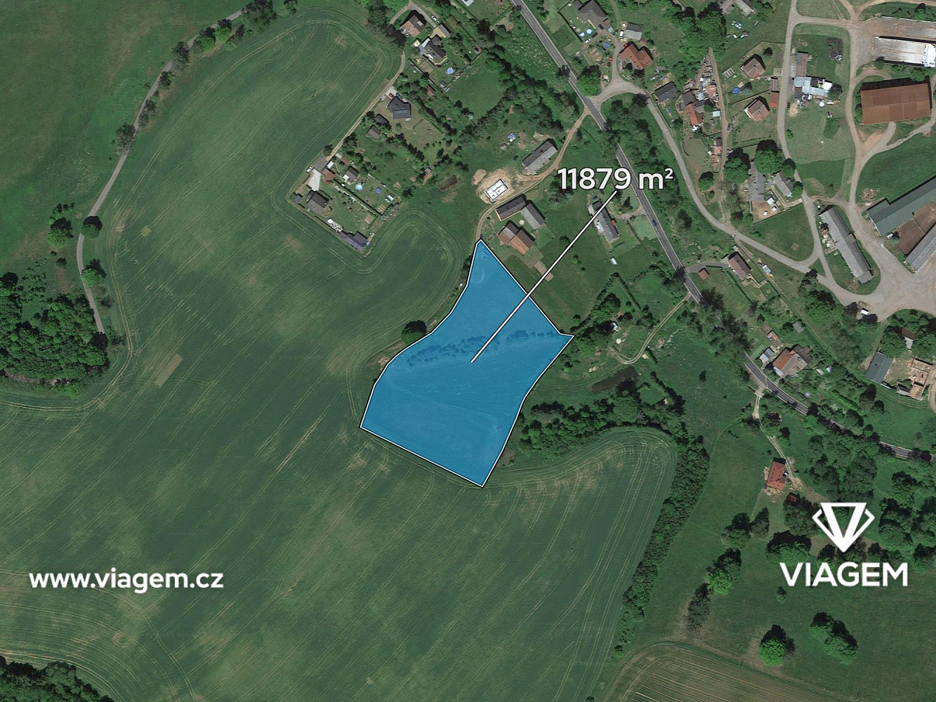 Prodej stavebního pozemku 193 m² – fotografie 2