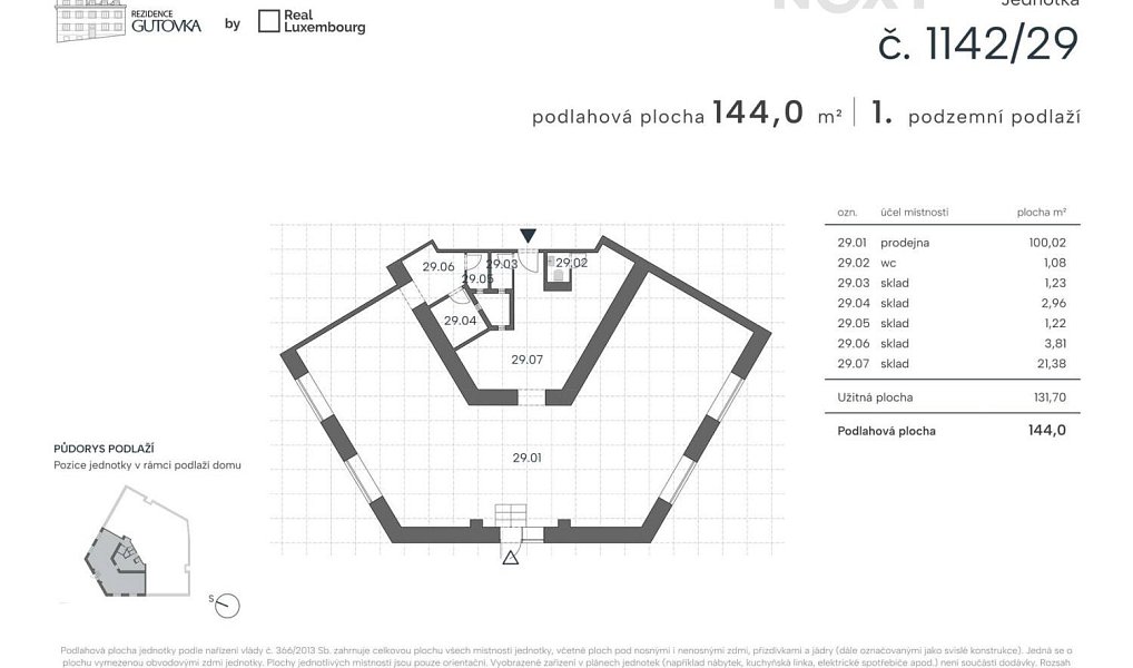 Prodej obchodních prostor 144 m², Praha – náhled fotky 2