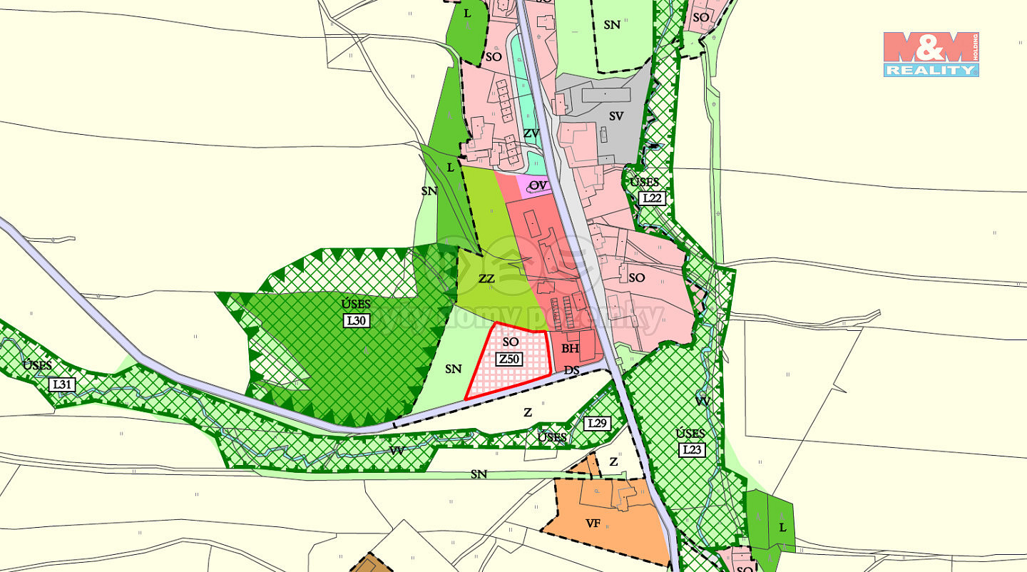 Prodej lesa 3 800 m² – pohled 4