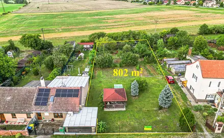 Prodej stavebního pozemku 802 m², Konárovice, okres Kolín