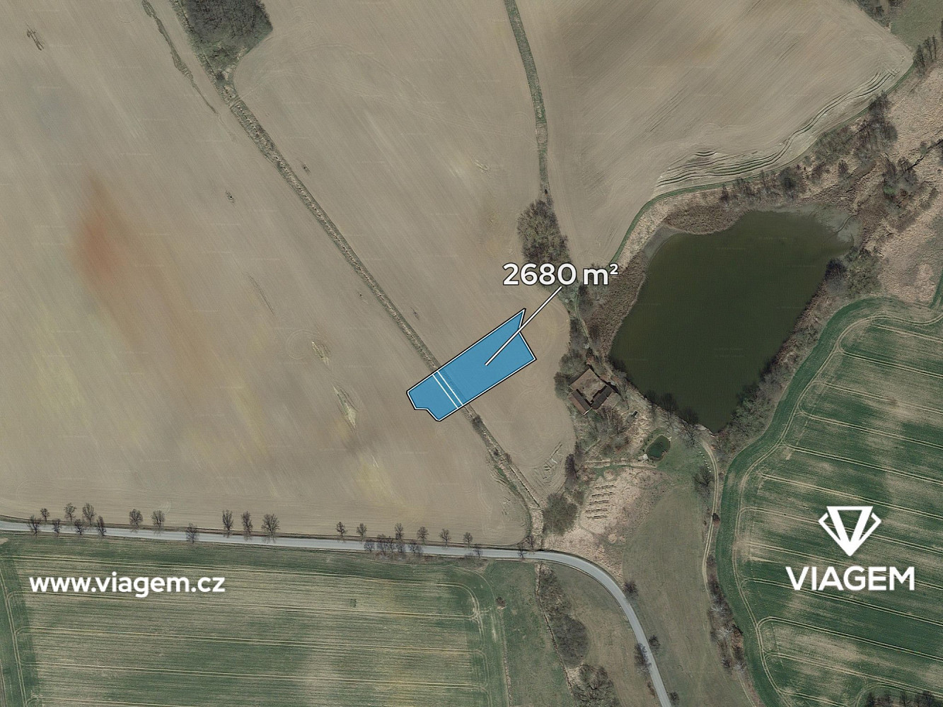 Prodej pole 2 680 m² – fotografie 2