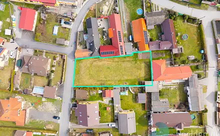 Prodej stavebního pozemku 719 m², Klenovice, okres Tábor