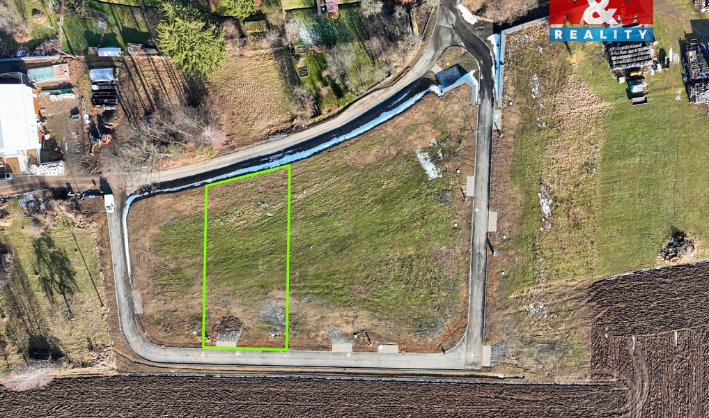 Prodej stavebního pozemku 862 m², Nová Ves u Chotěboře – náhled fotky 4