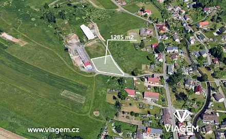 Prodej stavebního pozemku 1 285 m², Česká Lípa