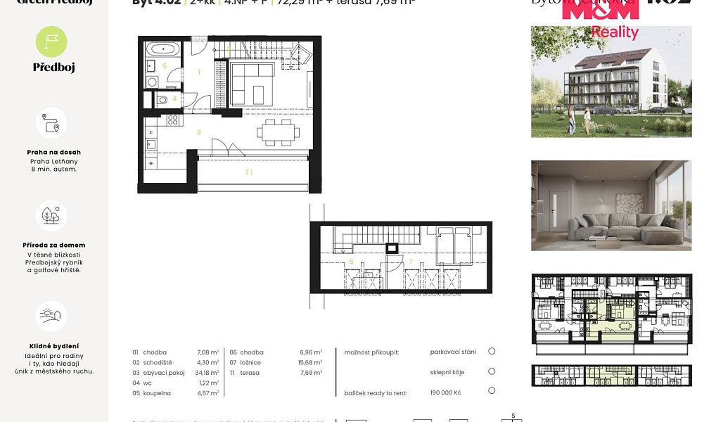 Prodej bytu 2+kk 72 m², Předboj – náhled fotky 6