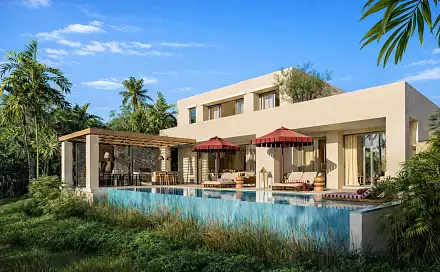 Prodej vily 274 m² s pozemkem 704 m², Valriche by YOO, Bel Ombre, Mauricius