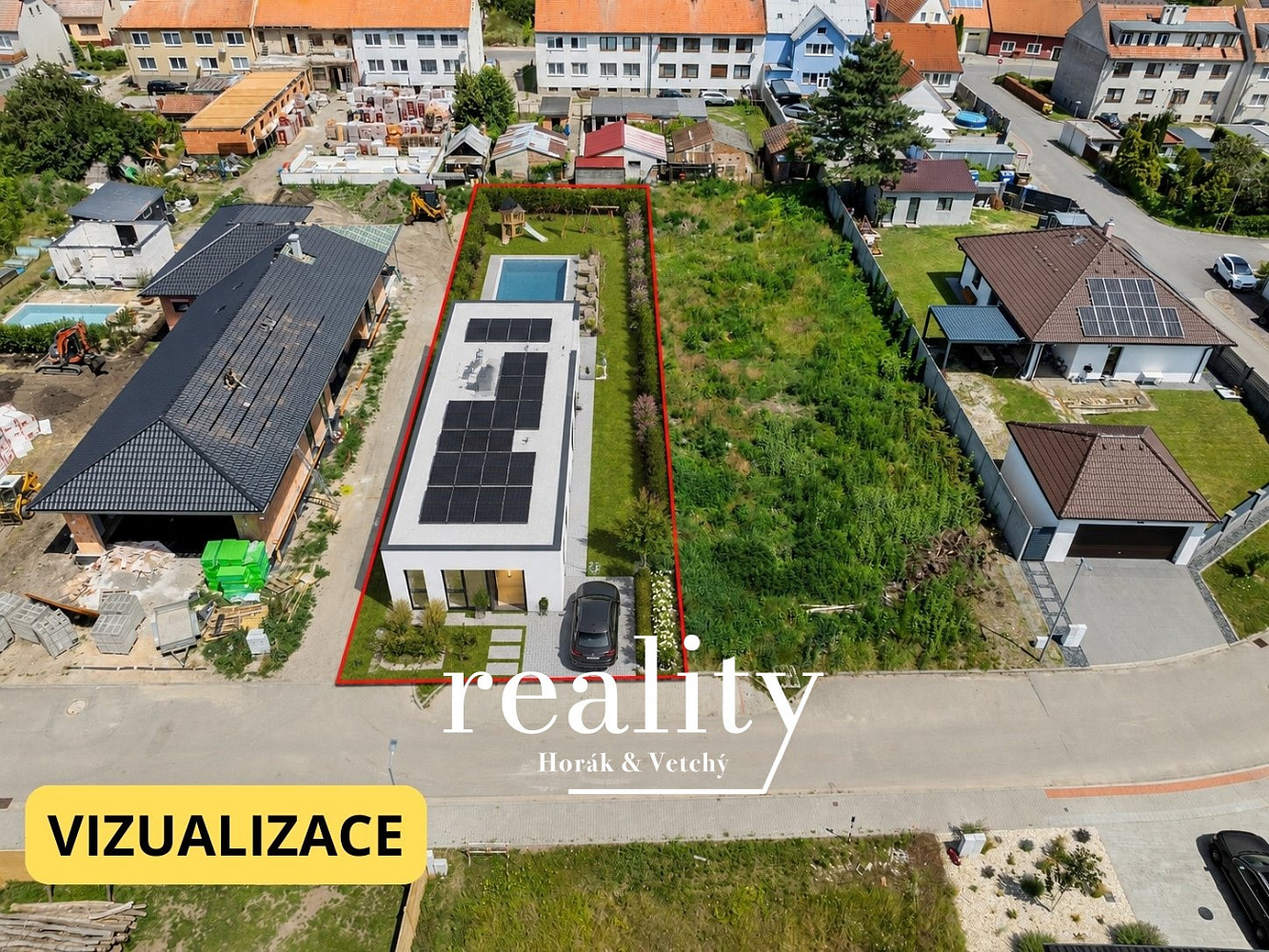 Prodej stavebního pozemku 994 m² – fotografie 3