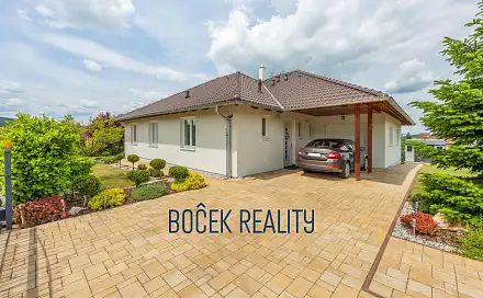 Prodej domu 116 m² s pozemkem 1 032 m², Větrná, Hostomice, okres Beroun