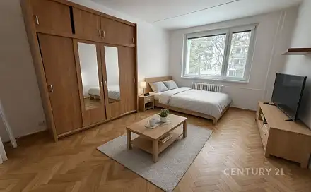 Pronájem bytu 1+1 36 m², Wollmanova, Brno