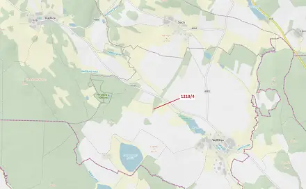 Dražba lesa 7 m², Volfířov
